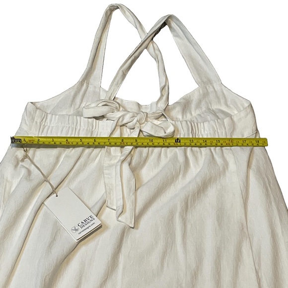 Carve Designs Rayne Elegant Cloud Sleeveless Cotton MIDI Dress - Picture 5 of 6